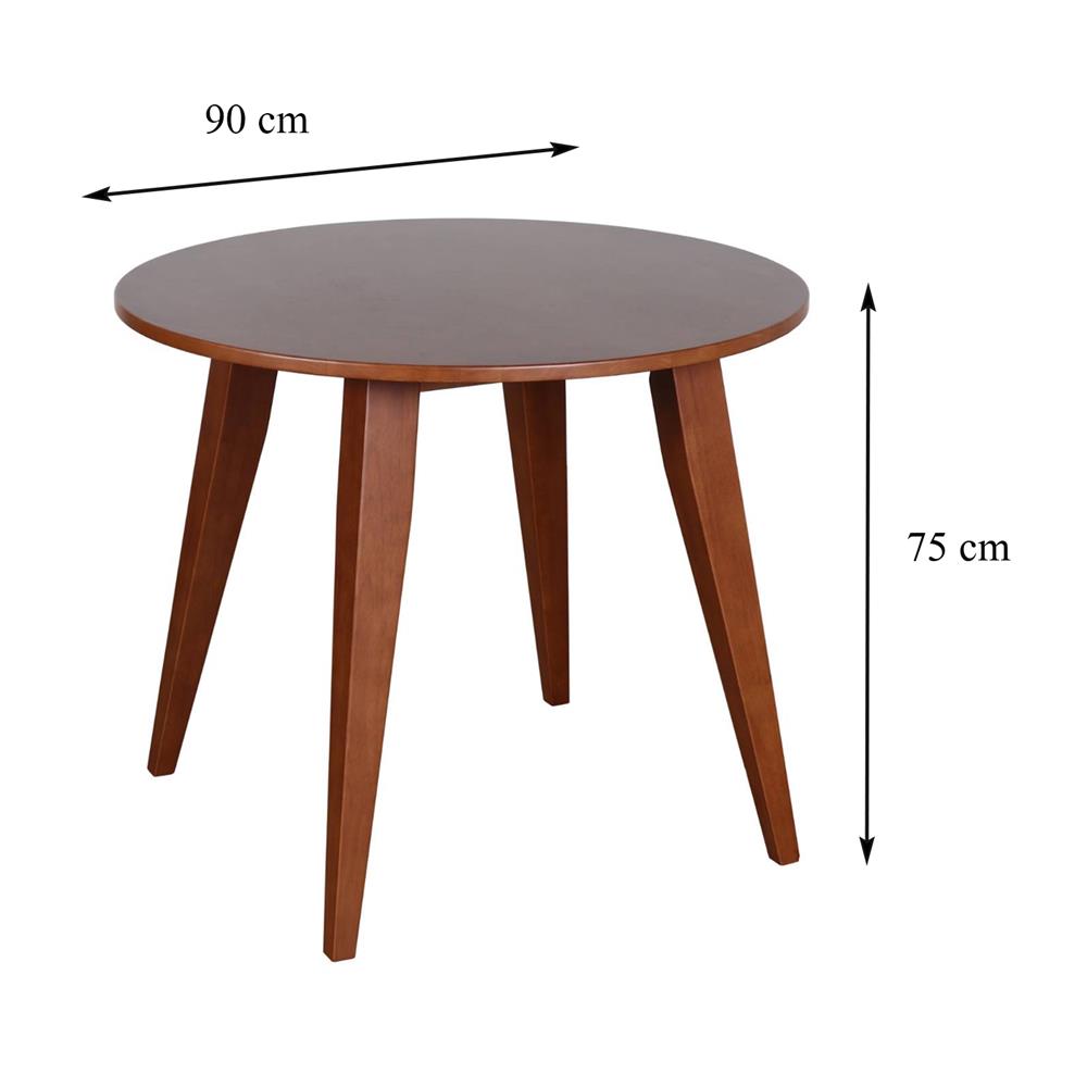 ชุดโต๊ะอาหาร 4 ที่นั่ง FURDINI ONSEN สี LIGHT WALNUT