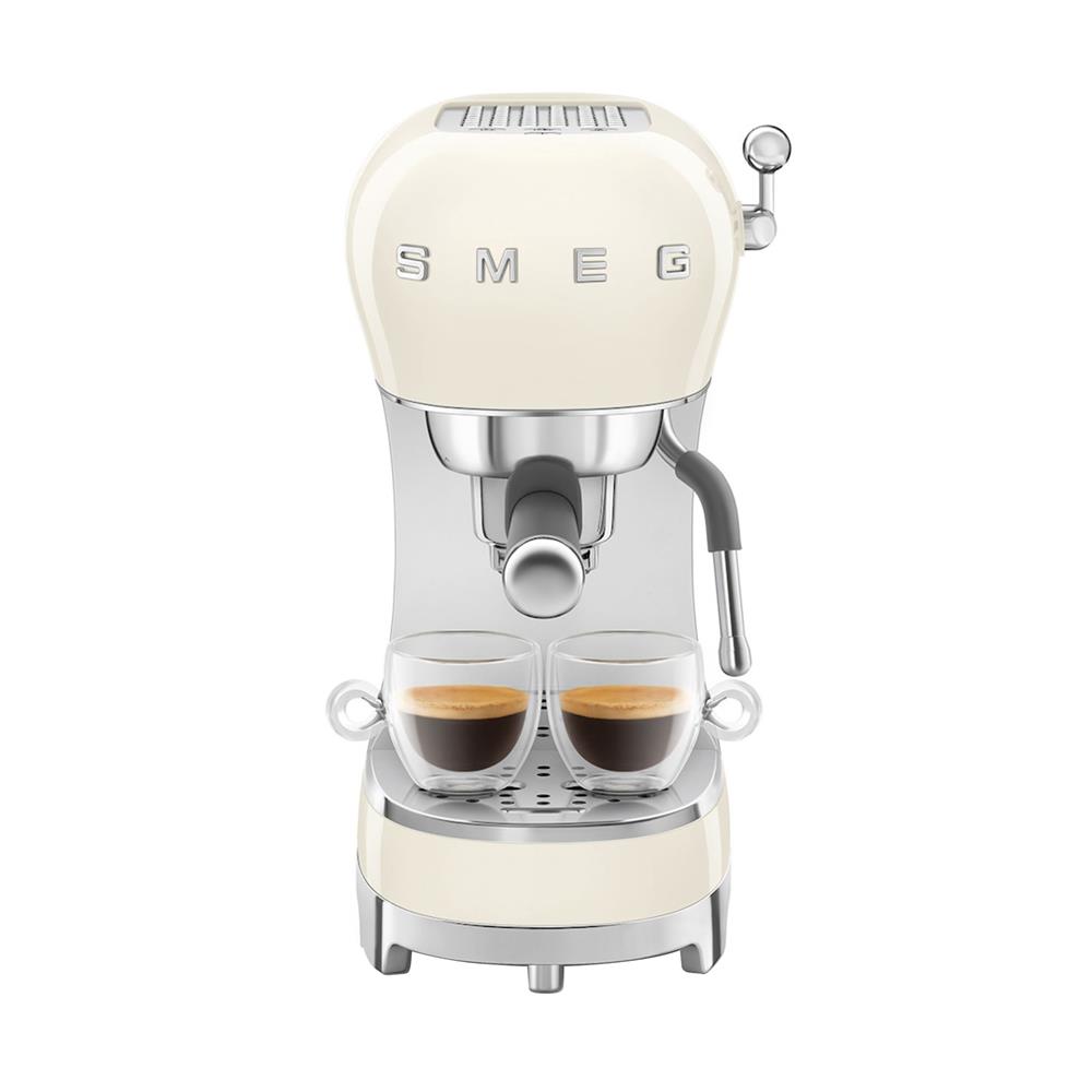 เครื่องชงกาแฟเอสเพรสโซ่ SMEG ECF02CREU สีครีม