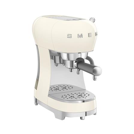 เครื่องชงกาแฟเอสเพรสโซ่ SMEG ECF02CREU สีครีม_2