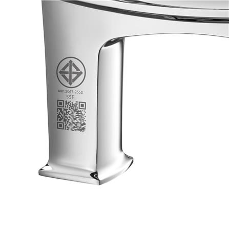 ก๊อกอ่างล้างหน้าผสม COTTO CT2251A สีโครม_2