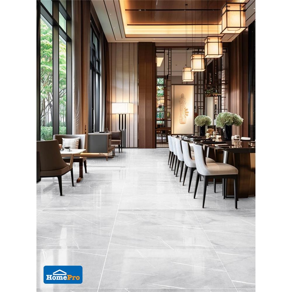 กระเบื้องพื้น 60x120 ซม. TARA คลาสสิค เทา A 1.44 ตร.ม.