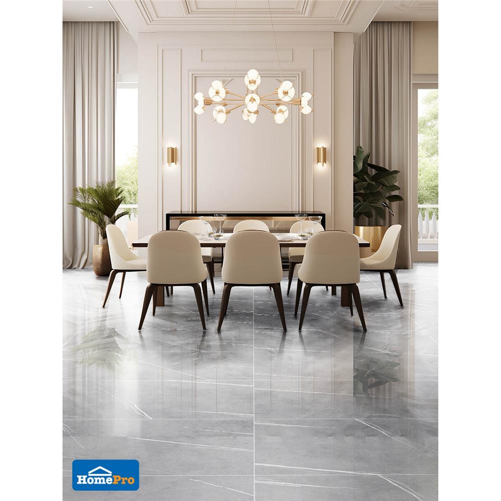 กระเบื้องพื้น 60x120 ซม. TARA คลาสสิค เทา A 1.44 ตร.ม.