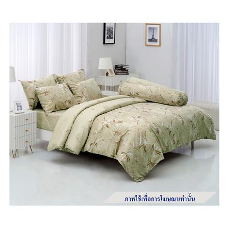 ชุดผ้าปูที่นอน 6 ฟุต 5 ชิ้น TULIP DELIGHT 60012-DL105