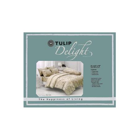 ชุดผ้าปูที่นอน 6 ฟุต 5 ชิ้น TULIP DELIGHT 60012-DL105_3