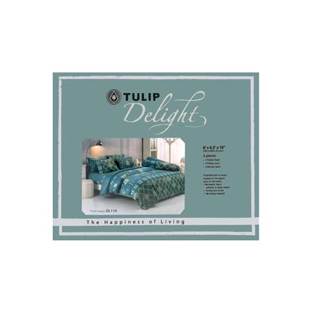 ชุดผ้าปูที่นอน 6 ฟุต 5 ชิ้น TULIP DELIGHT 60012-DL110_3