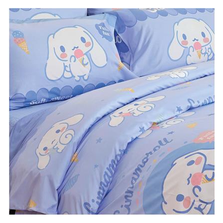 ชุดผ้าปูที่นอน 3.5 ฟุต 3 ชิ้น FOUNTAIN CINNAMOROLL 70105-FTC139_1