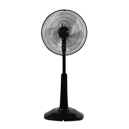 พวงหรีดพัดลมสไลด์ 16 นิ้ว SHARP PJ-SL163DG สีดำ_3