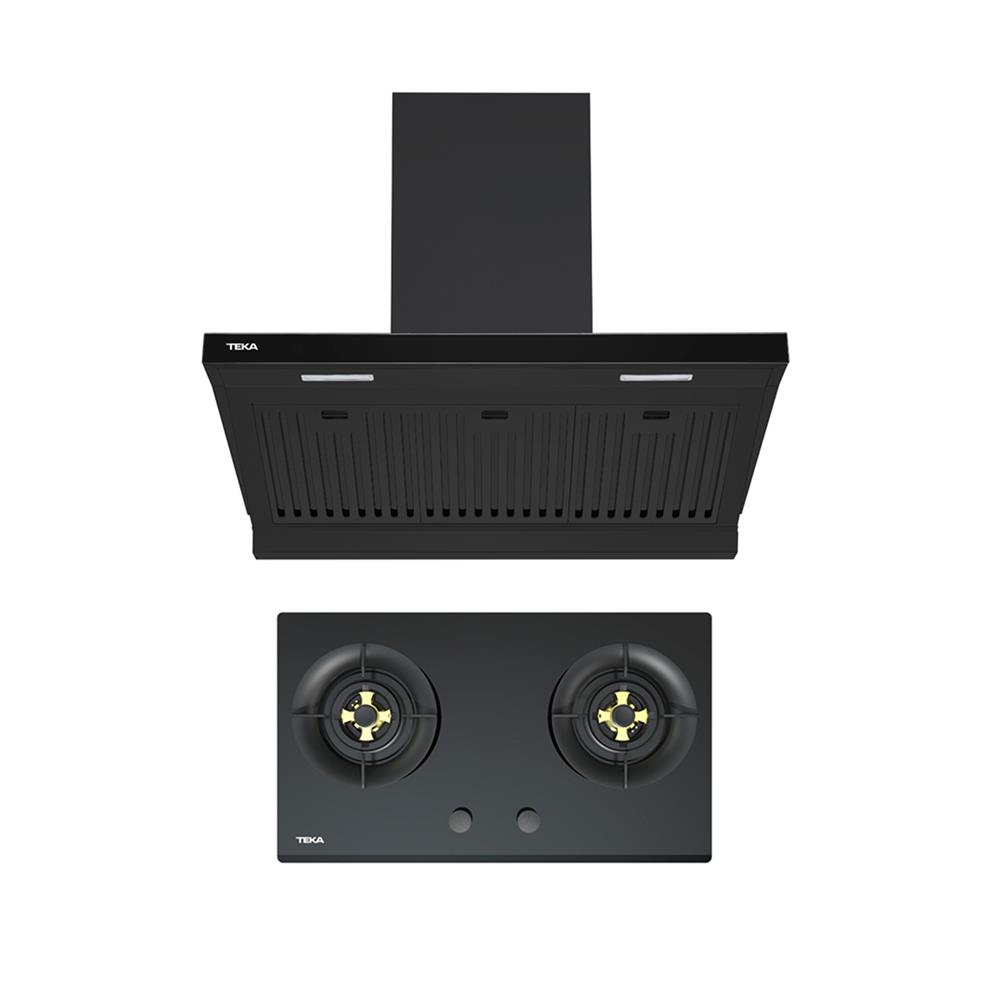 เตาฝัง+เครื่องดูดควัน TEKA GTS78 2G+DHA90 BK