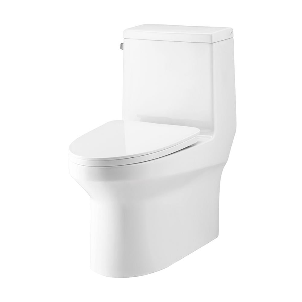 สุขภัณฑ์ 1 ชิ้น COTTO C11010 4.8 ลิตร สีขาว