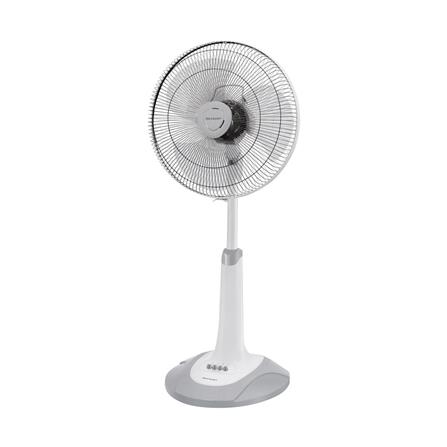 พวงหรีดพัดลมสไลด์ 16 นิ้ว SHARP PJ-SL163CG สีเทา_1