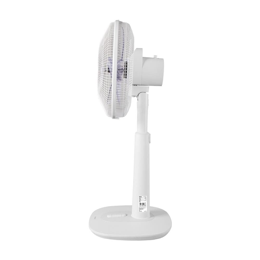 พวงหรีดพัดลมสไลด์ 14 นิ้ว HATARI S14M1 สีขาว