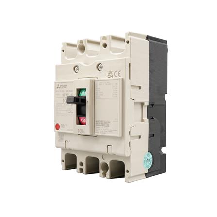 เซอร์กิตเบรกเกอร์ 100 แอมป์ 3 โพล 3 เฟส MITSUBISHI NF125-CV 10 KA 380V_1