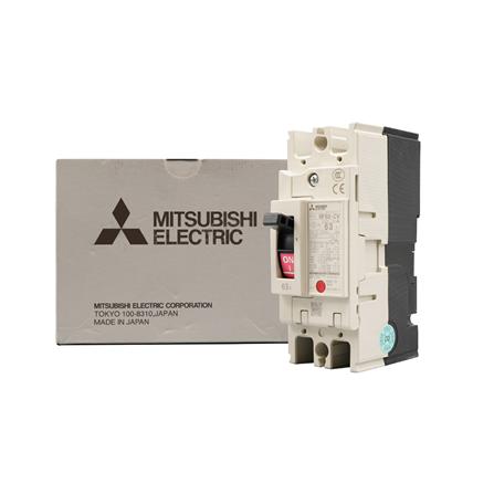เซอร์กิตเบรกเกอร์ 63 แอมป์ 2 โพล 1 เฟส MITSUBISHI NF63-CV 7.5 KA 230V_1