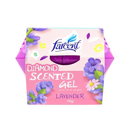เจลปรับอากาศ FARCENT DIAMOND 70 กรัม กลิ่นลาเวนเดอร์_0