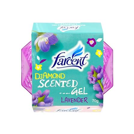 เจลปรับอากาศ FARCENT DIAMOND 70 กรัม กลิ่นลาเวนเดอร์_1