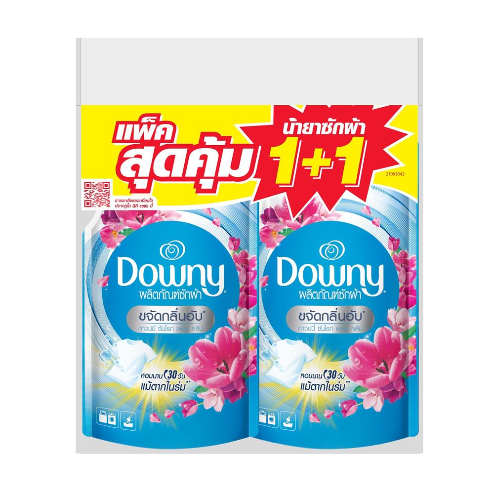 รีฟิลน้ำยาซักผ้า DOWNY 460 มล. ซันไรท์ เฟรช (แพ็ก 1+1)