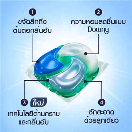 เจลบอลซักผ้า DOWNY ตากผ้าในที่ร่ม (13 ลูก)_4
