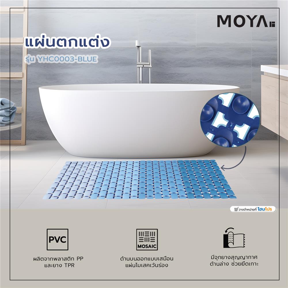 แผ่นตกแต่ง MOYA YHC0003-BLUE