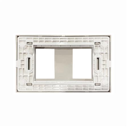 หน้ากาก 2 ช่อง BTICINO BAMBOO SAE2202TEH สีเบจ_3