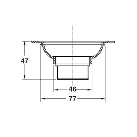 ตะแกรงกันกลิ่น HAFELE 485.61.218 4 นิ้ว_1