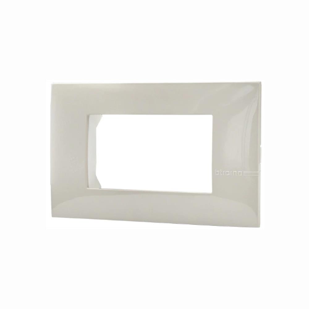 หน้ากาก 3 ช่อง BTICINO BAMBOO SAE2203TEH สีเบจ