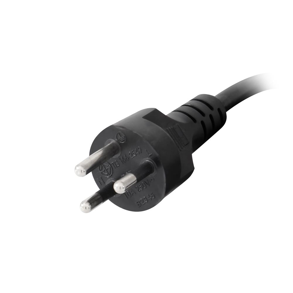 รางปลั๊กไฟ 3 ช่อง 1 สวิตซ์ 1 USB 1 TYPE-C ELECKTA 3 ม. สีดำ