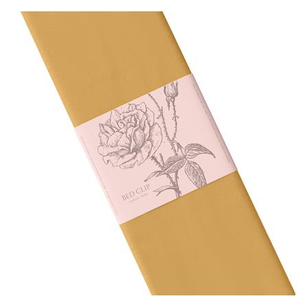 ผ้าปูที่นอน 7 ฟุต BED CLIP MICROTEX สี YELLOW_3