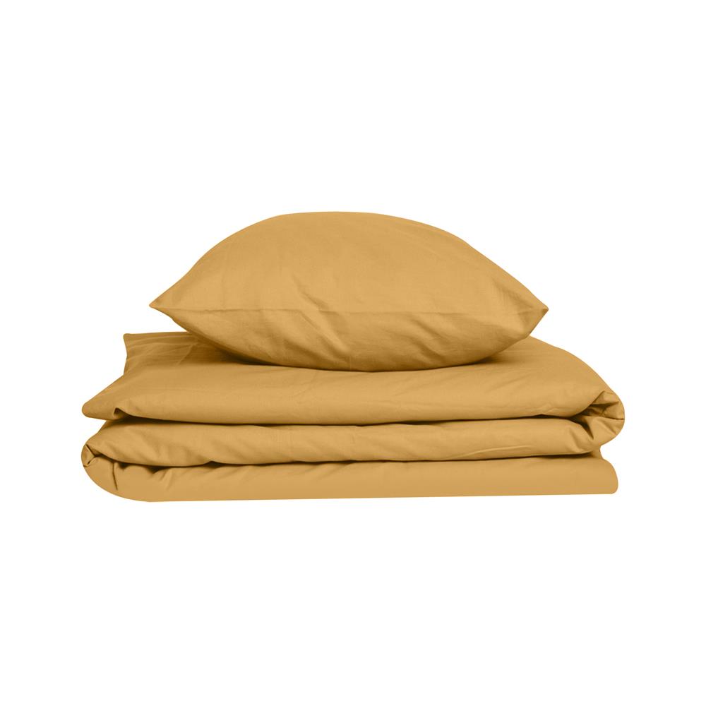 ชุดผ้าปูที่นอน 3 ฟุต 2 ชิ้น BED CLIP MICROTEX YELLOW