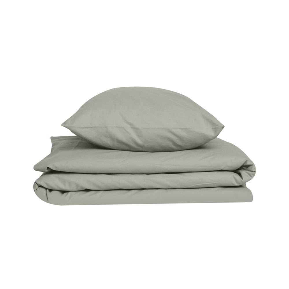 ชุดผ้าปูที่นอน 3 ฟุต 2 ชิ้น BED CLIP MICROTEX GREY