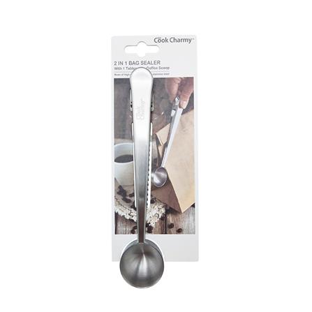 ช้อนตักกาแฟพร้อมคลิปหนีบ COOK CHARMY CYAN_3