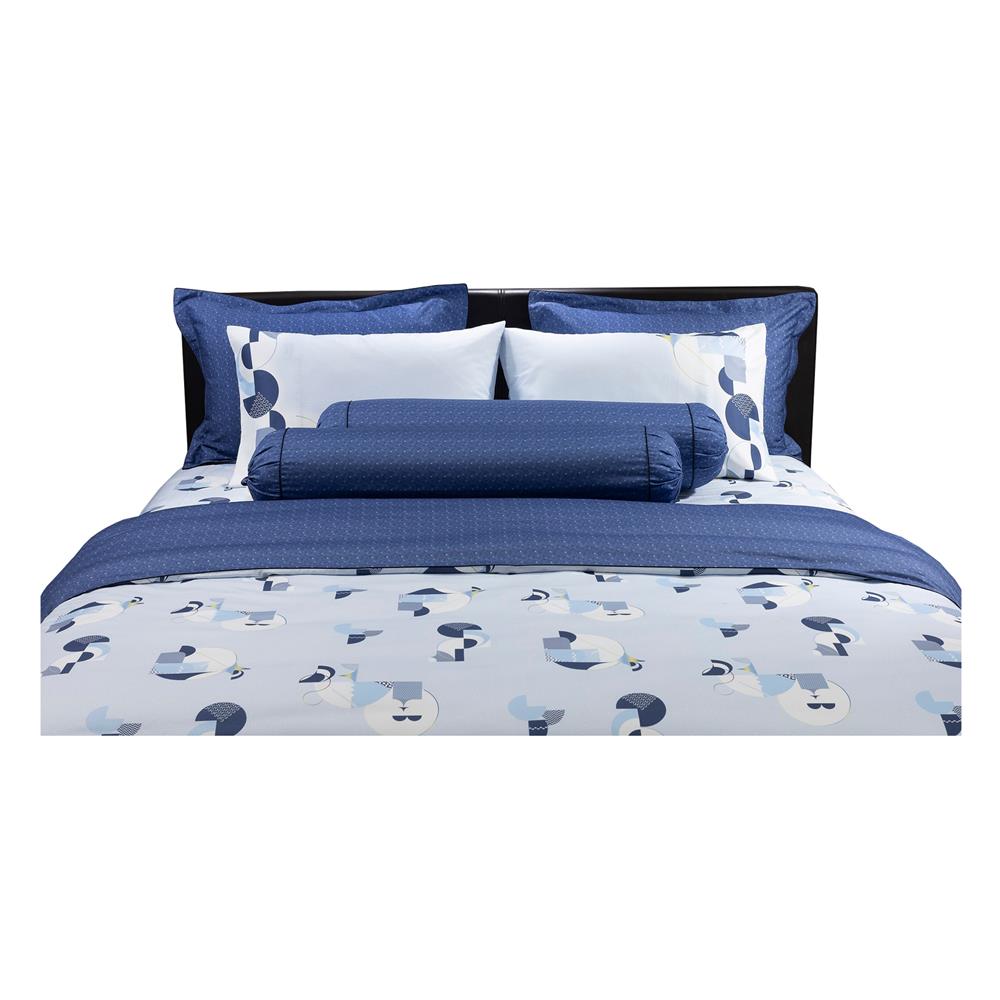 ชุดผ้าปูที่นอน 6 ฟุต 5 ชิ้น SANTAS WELLER BL