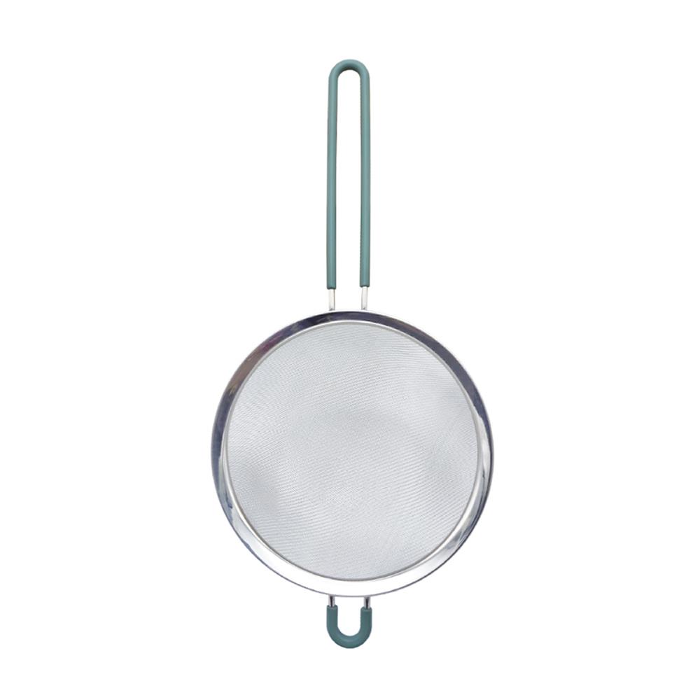 กระชอนสเตนเลส COOK CHARMY CYAN 20 ซม. สีฟ้า/สเตนเลส