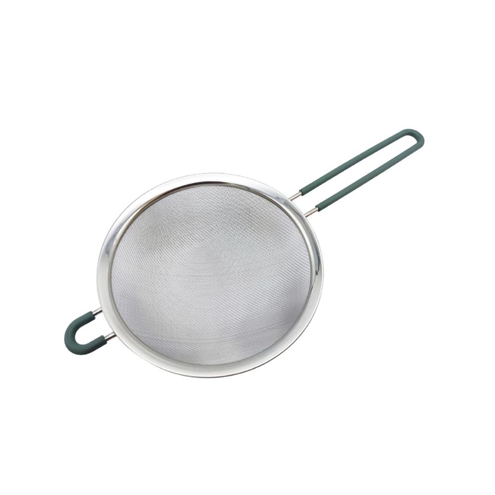 กระชอนสเตนเลส COOK CHARMY CYAN 20 ซม. สีฟ้า/สเตนเลส