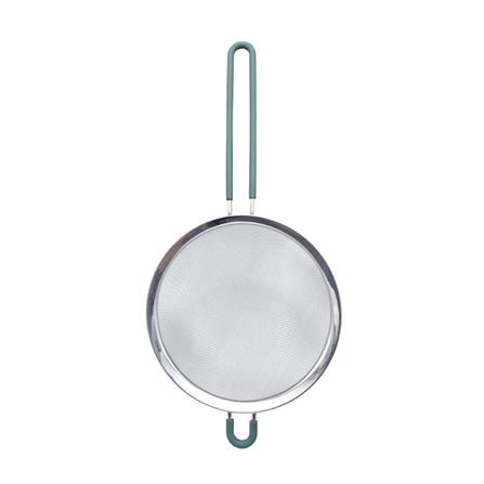 กระชอนสเตนเลส COOK CHARMY CYAN 20 ซม. สีฟ้า/สเตนเลส_0