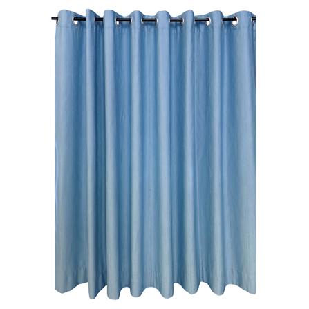 ผ้าม่าน EYELET HOME LIVING STYLE BEECH UV 270X220 ซม. สีฟ้า_0