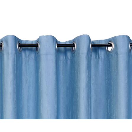 ผ้าม่าน EYELET HOME LIVING STYLE BEECH UV 270X220 ซม. สีฟ้า_2