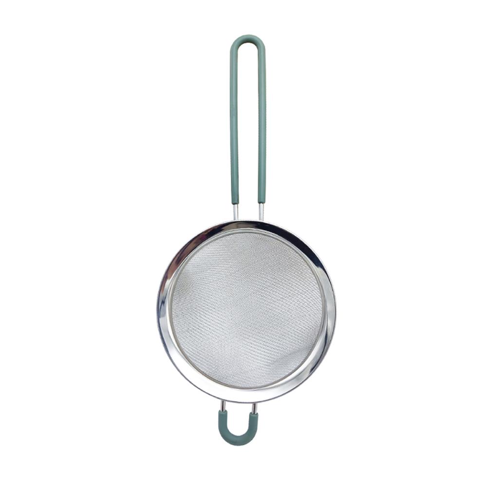 กระชอนสเตนเลส COOK CHARMY CYAN 14 ซม. สีฟ้า/สเตนเลส