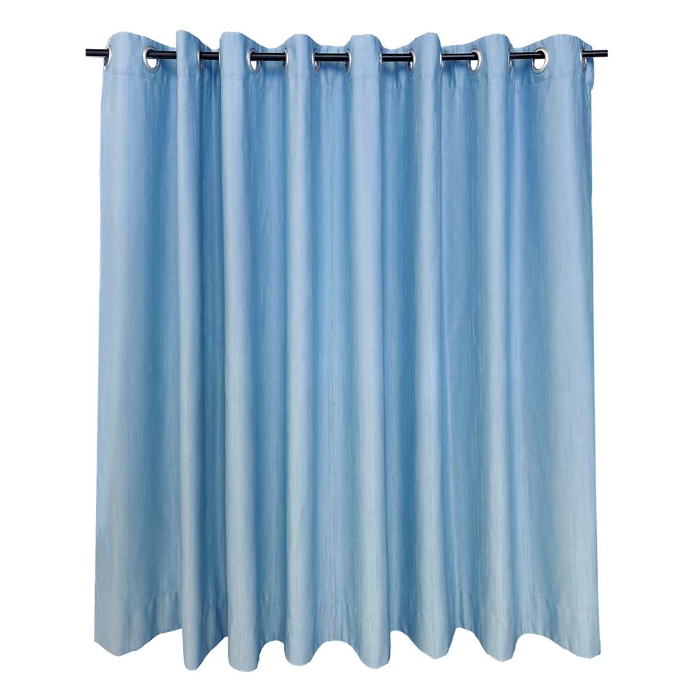 ผ้าม่าน EYELET HOME LIVING STYLE BEECH UV 270X160 ซม. สีฟ้า_0