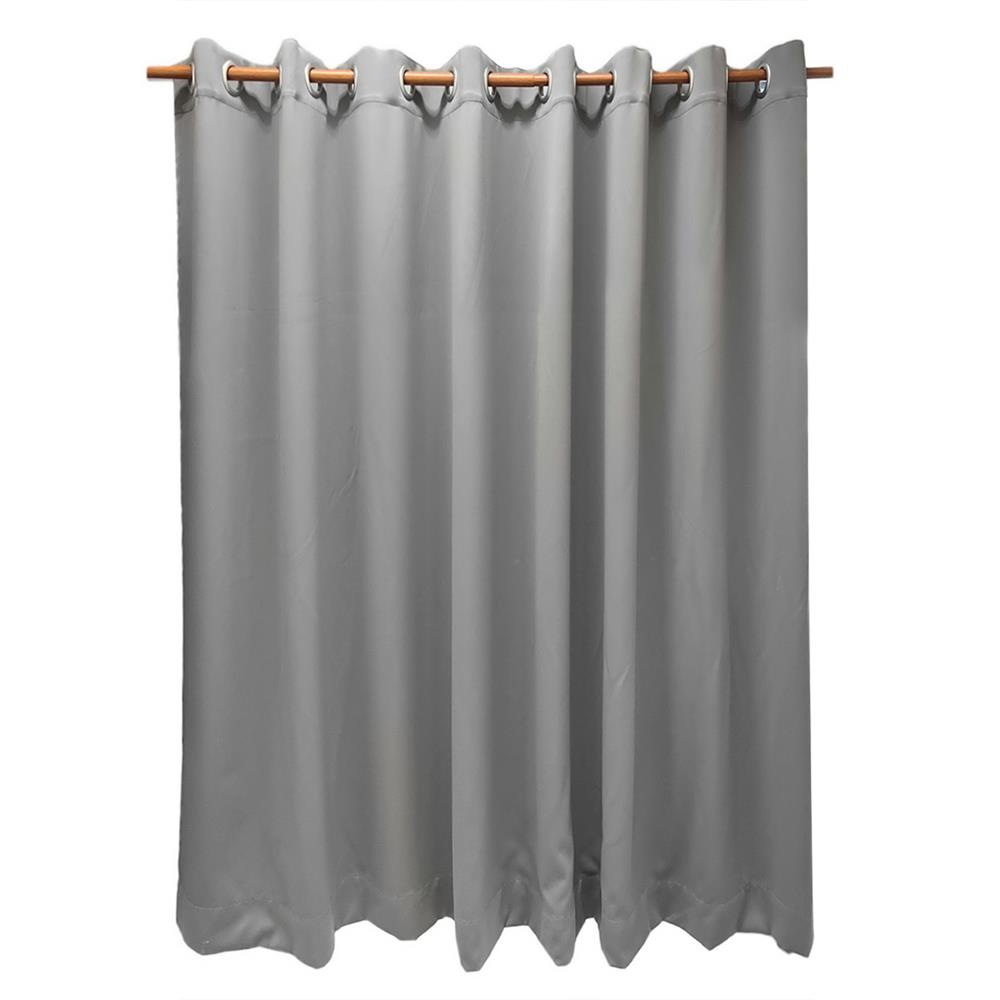 ผ้าม่าน EYELET HOME LIVING STYLE UNI UV 290X160 ซม. สีเทา_0