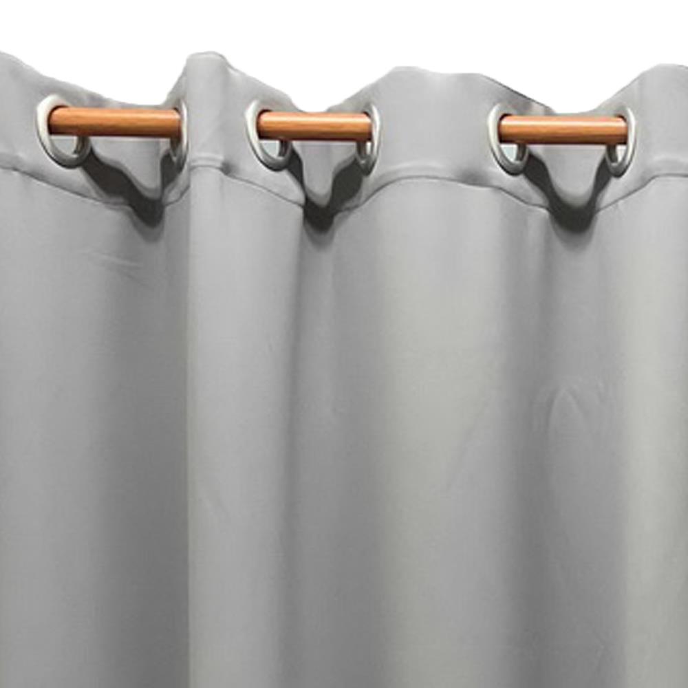ผ้าม่าน EYELET HOME LIVING STYLE UNI UV 290X160 ซม. สีเทา