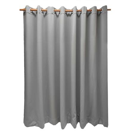 ผ้าม่าน EYELET HOME LIVING STYLE UNI UV 290X160 ซม. สีเทา_1