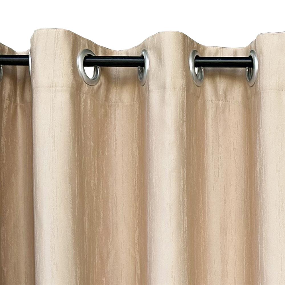 ผ้าม่าน EYELET HOME LIVING STYLE BEECH UV 270X160 ซม. สีครีม