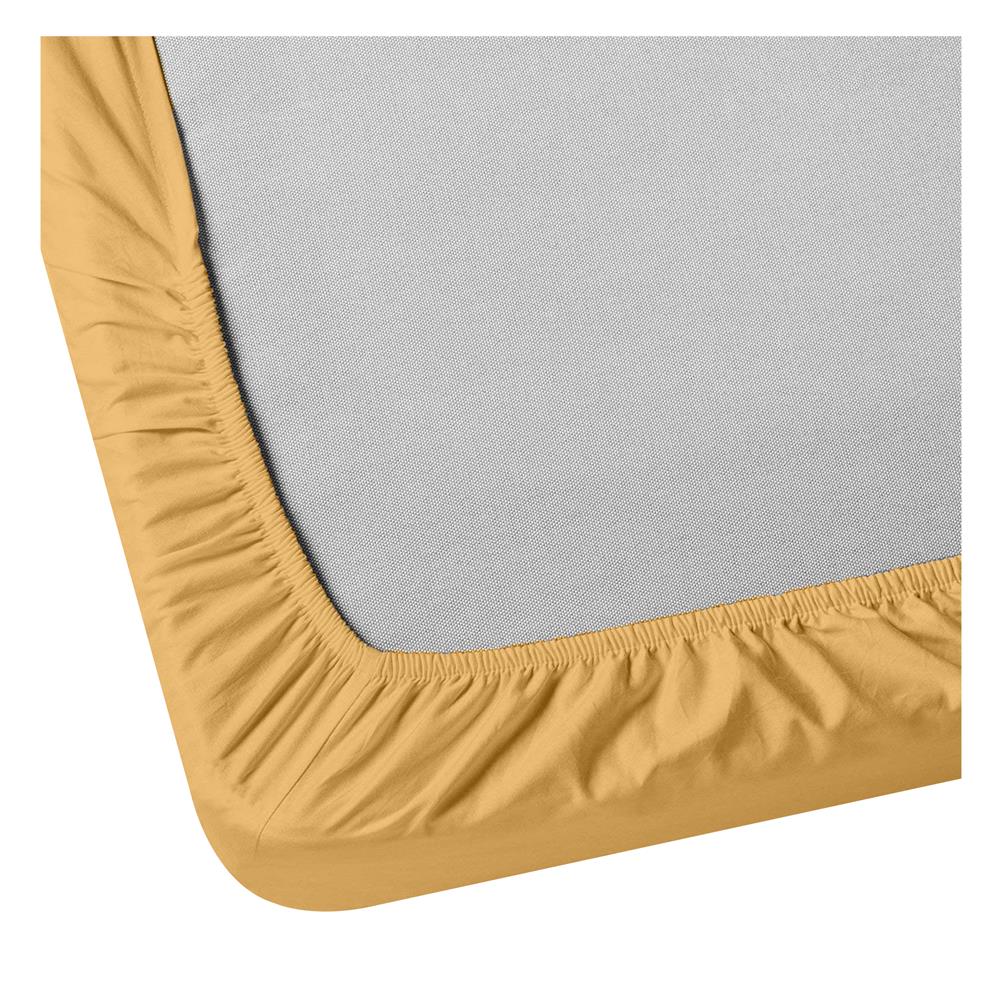 ชุดผ้าปูที่นอน 9 ฟุต 3 ชิ้น BED CLIP MICROTEX สี YELLOW