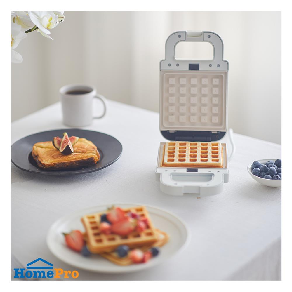 เครื่องทำแซนด์วิช LOCKNLOCK EJB126IVY สีครีม