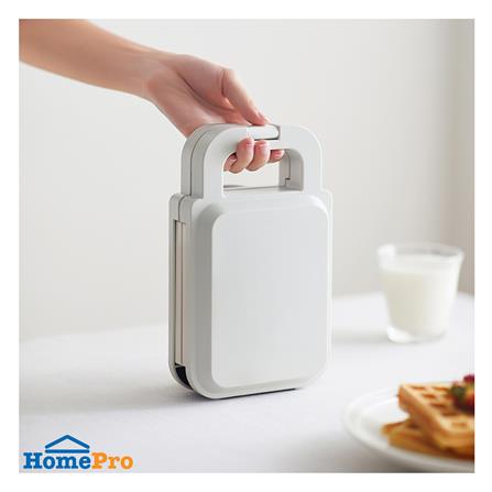 เครื่องทำแซนด์วิช LOCKNLOCK EJB126IVY สีครีม_6