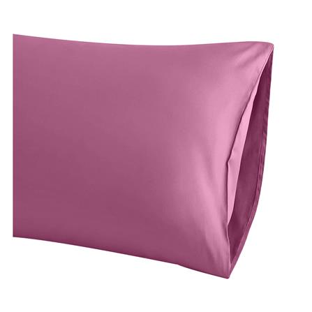 ปลอกหมอน BODY BED CLIP MICROTEX สี DARK PINK_2
