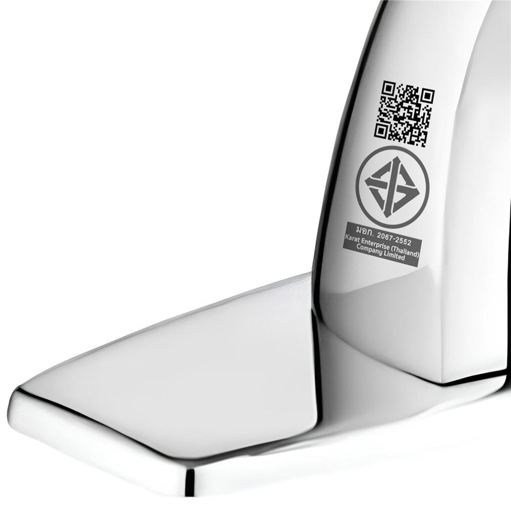 ก๊อกอ่างล้างหน้าเดี่ยว KARAT FAUCET KF-67-015-50 สีโครม