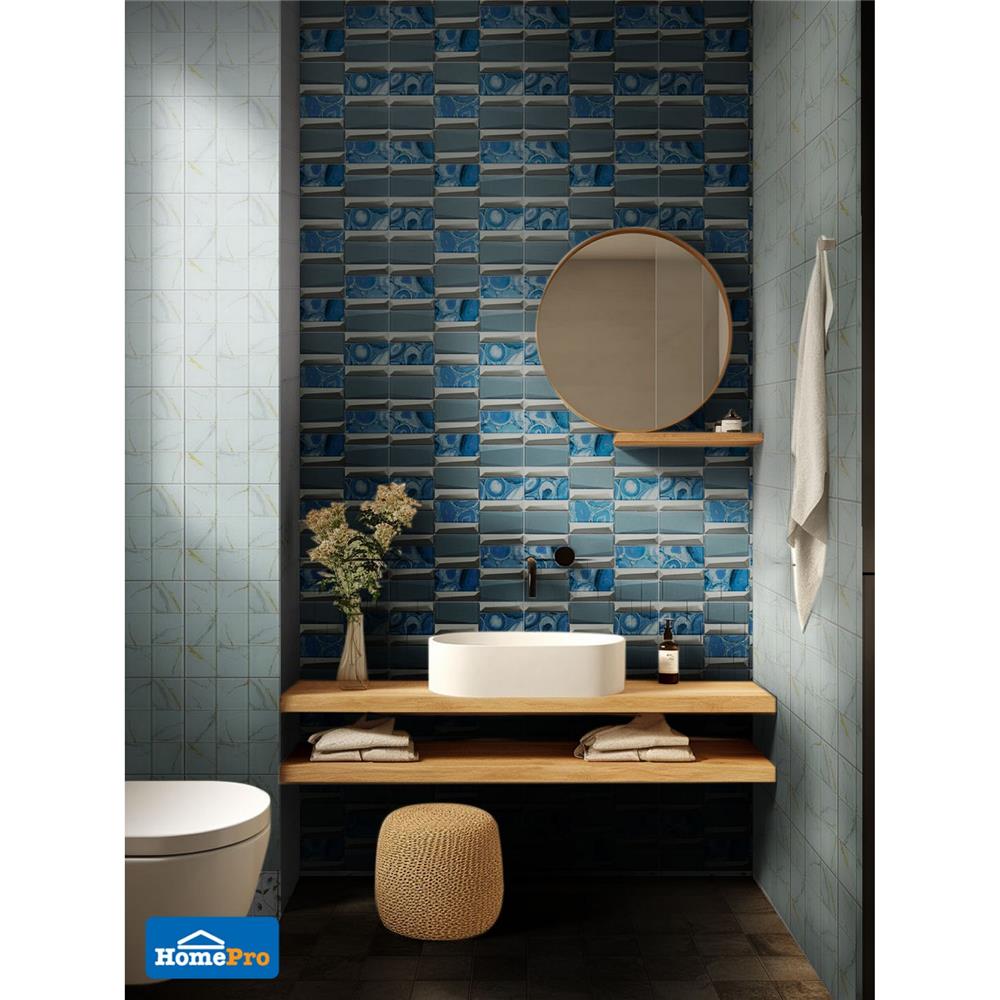 โมเสคแก้ว 30x30 ซม. TARA ลาพิส บลู