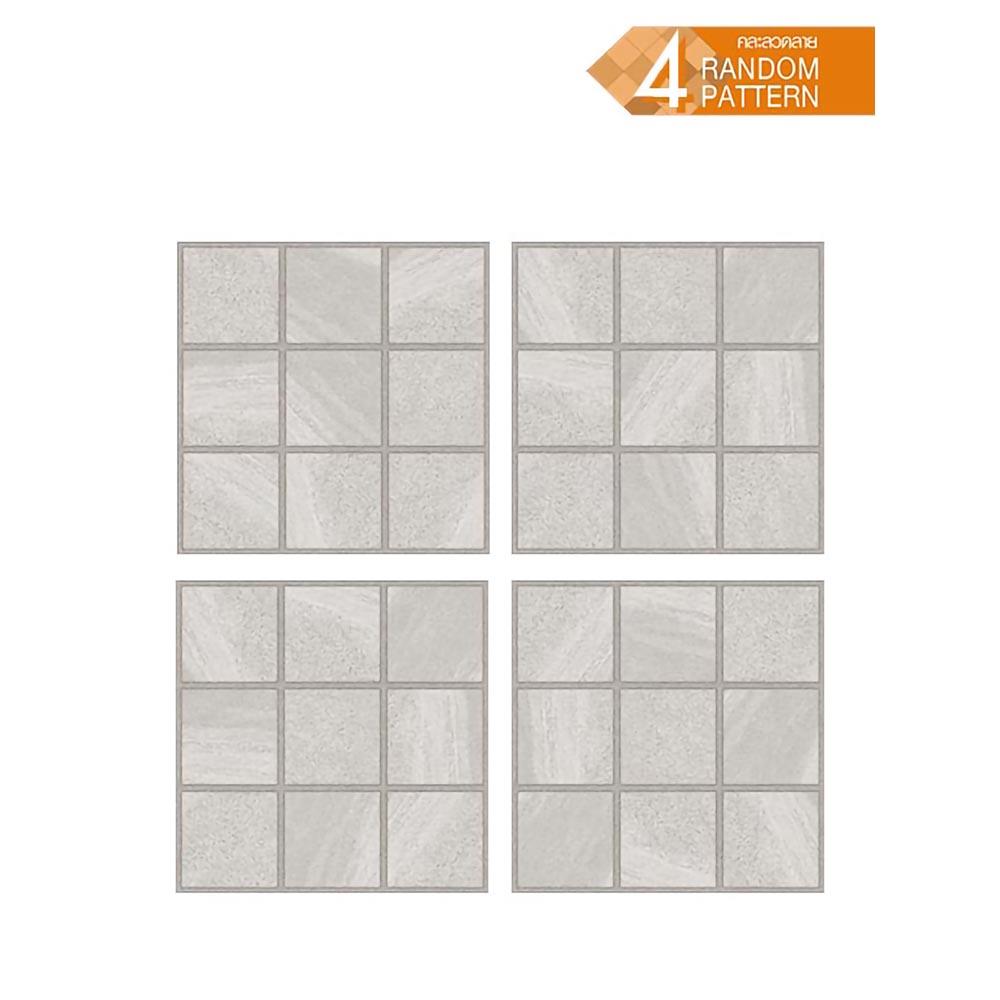 กระเบื้องพื้นพอร์ซเลน  40x40 ซม. TARA โซล โบน A 0.96 ตร.ม.