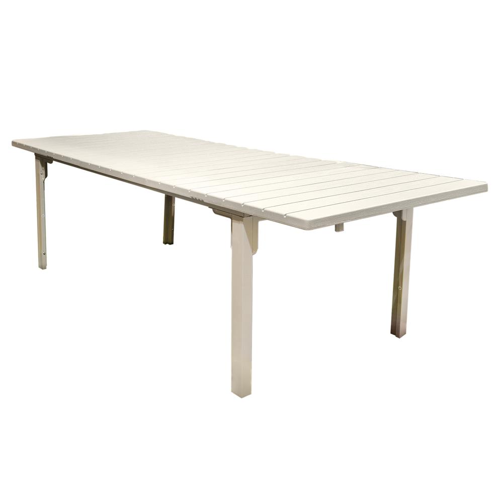 โต๊ะสนาม HDPE SPRING HARIS 180 ซม. สีเบจ